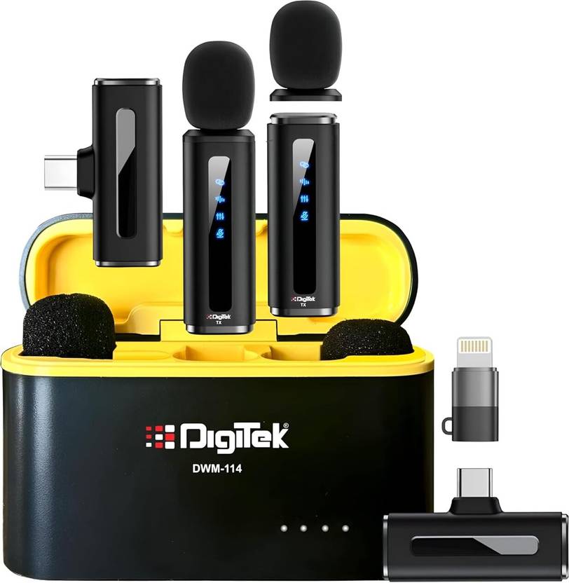 Digitek (DWM 114) 2-in-1 Wireless Microphone