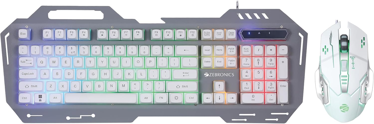 Zeb-Transformer 3 (White) (Wired) | ZEBRONICS