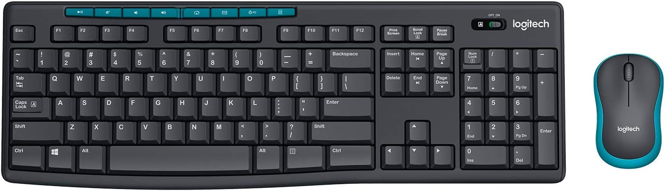Logitech MK275 Wireless Keyboard and Mouse Combo